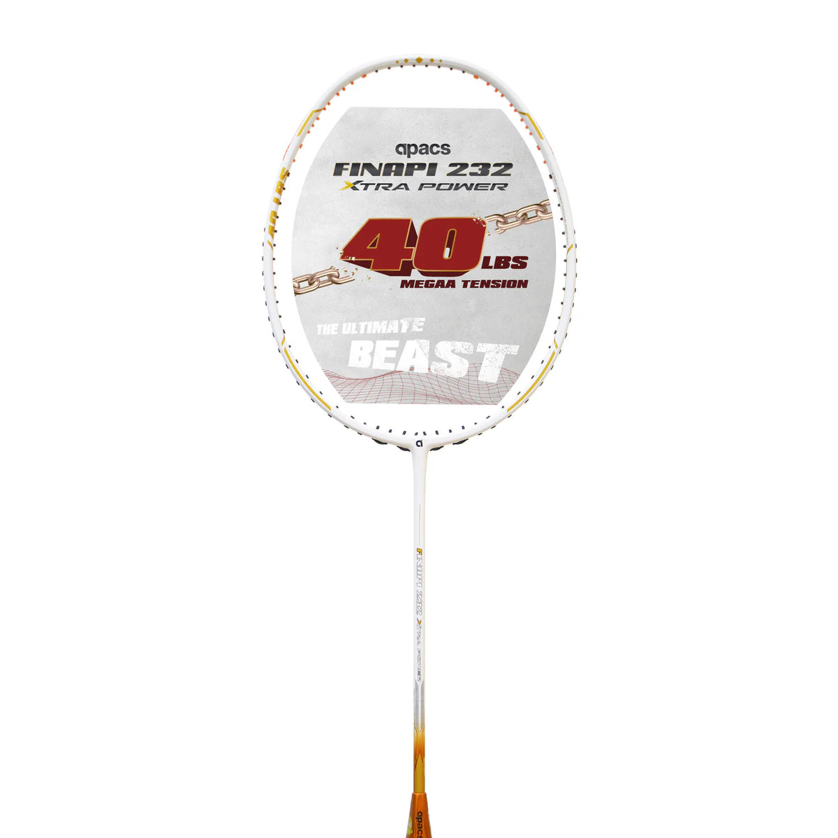 Apacs Finapi232 Xtra Power Badminton Racket – Sachdev Sports Co