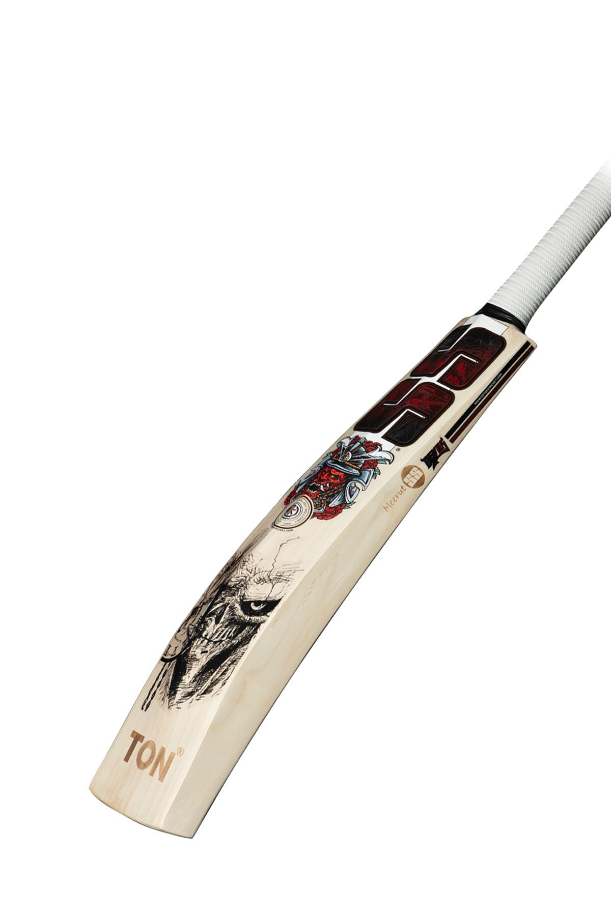 SS Devils Super Six Red Kashmir Willow Cricket Bat