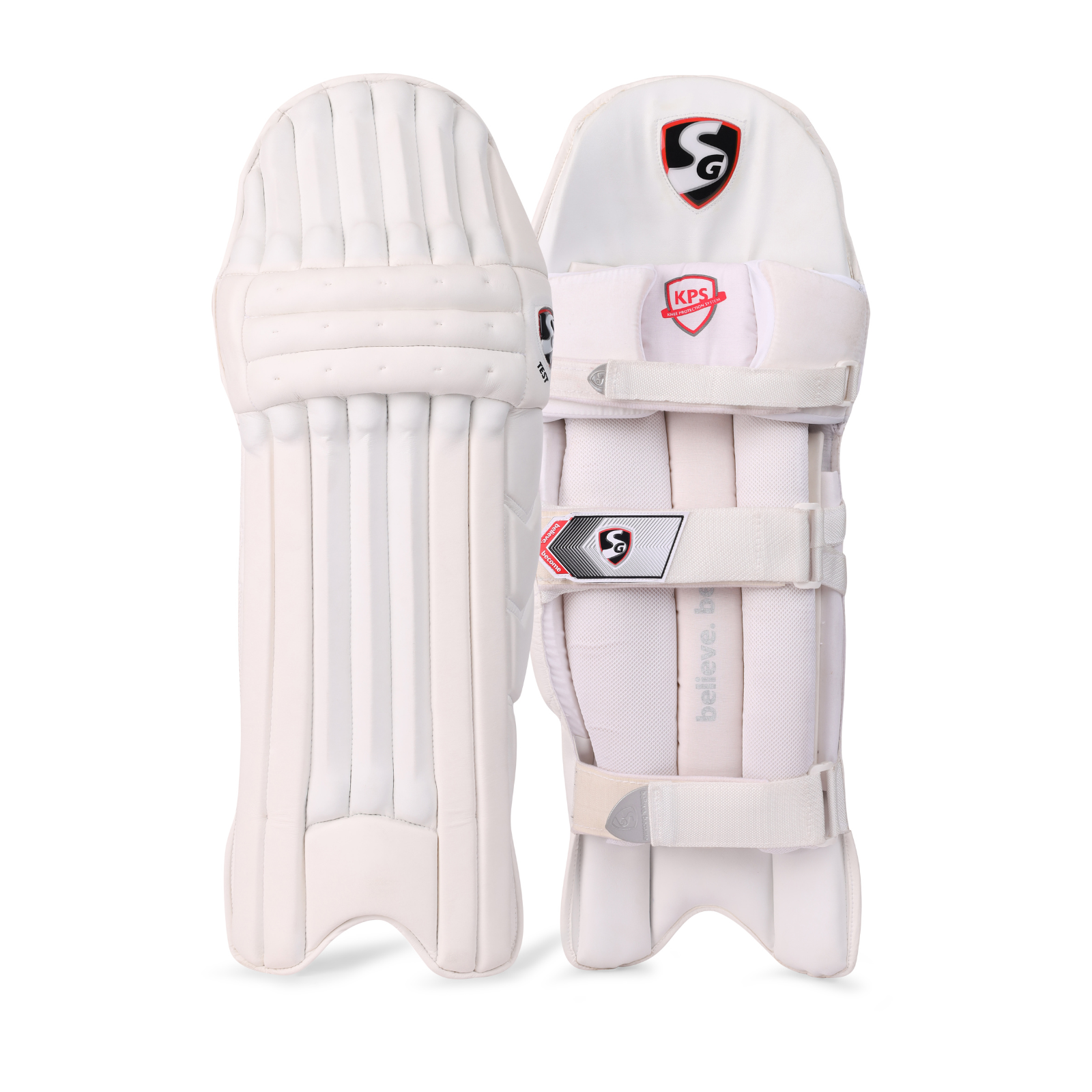 SG Test White Batting Leg Guards