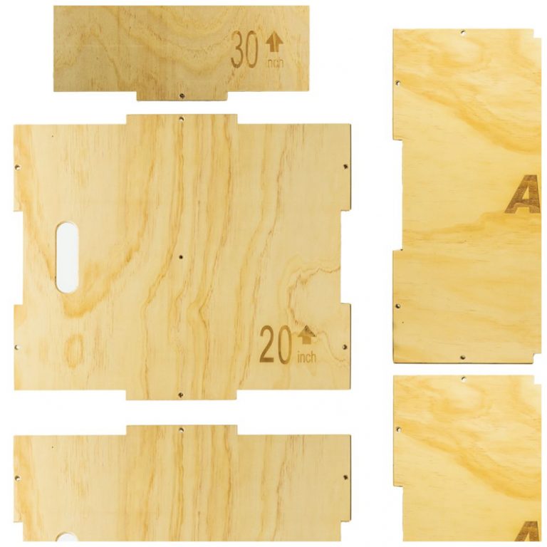 AF-PB04 3 in 1 Wooden Plyo Box