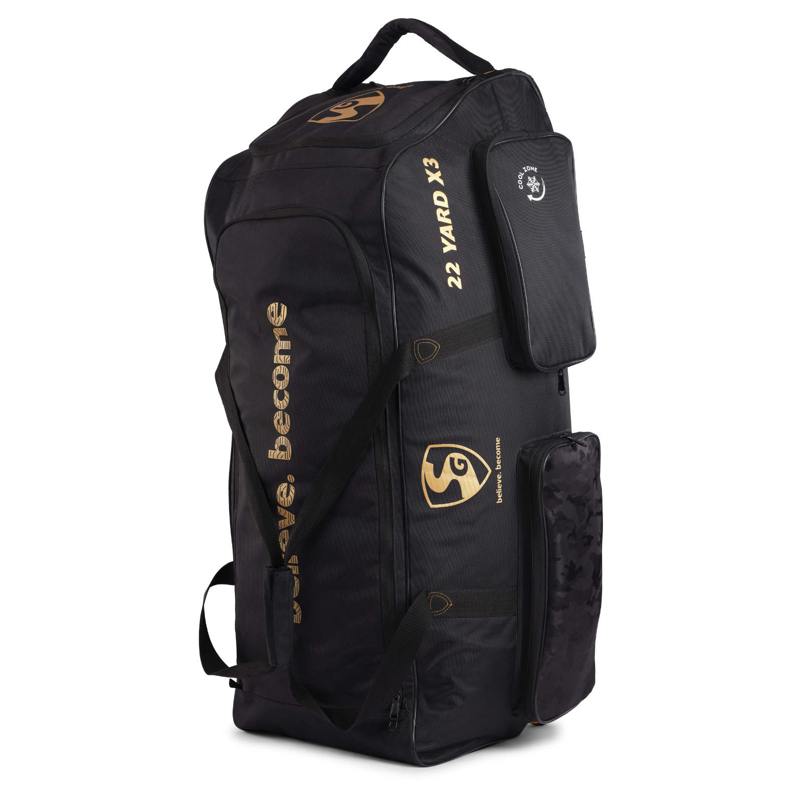 SG 22 Yard X3 Wheelie Cricket Kit Bag