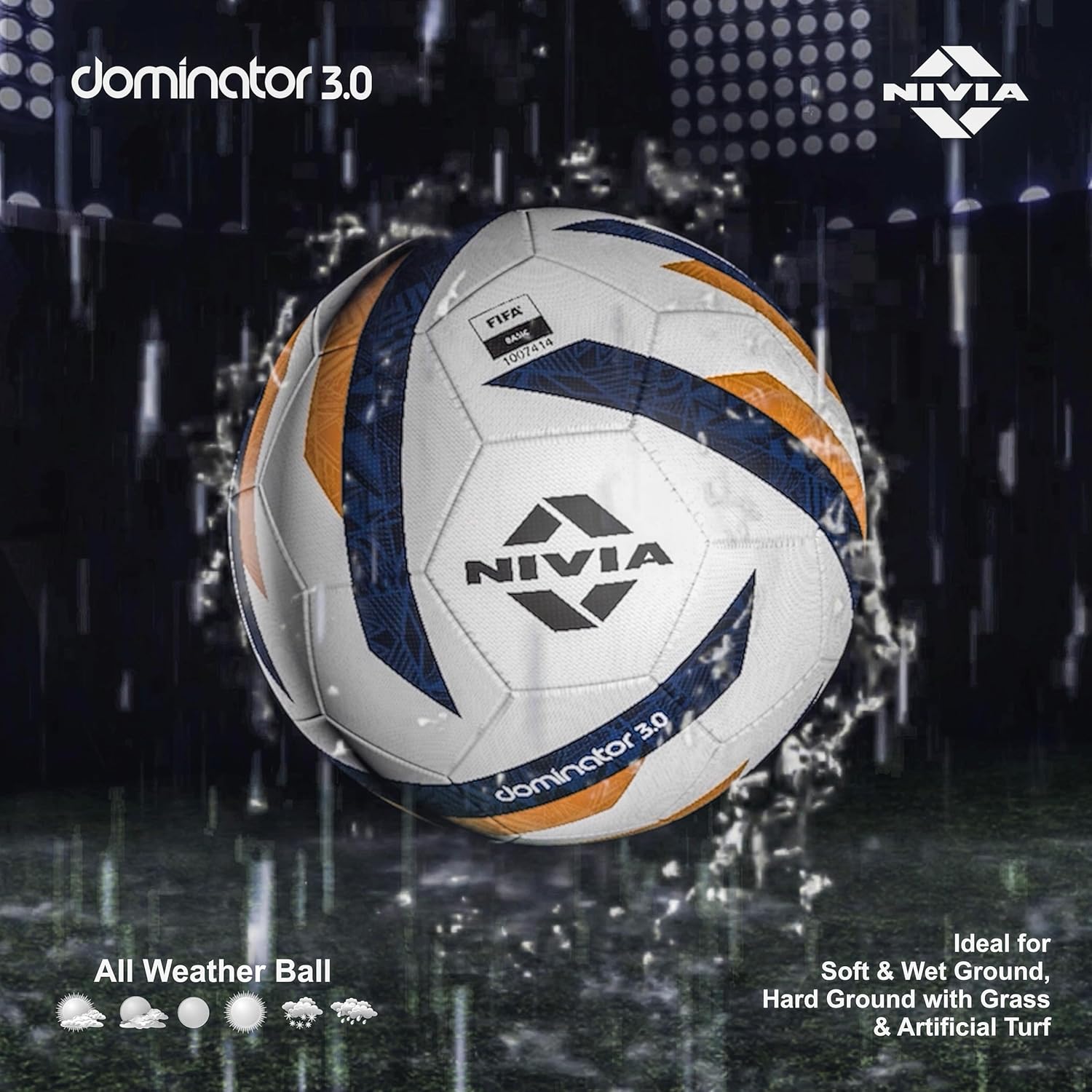 Nivia Dominator 3.0 Football Size 5