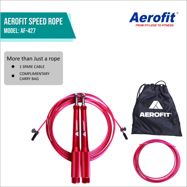 AF-427SJR Speed Jumping Rope – Pink