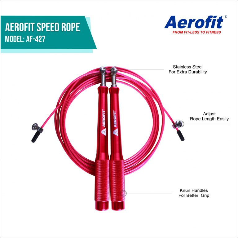 AF-427SJR Speed Jumping Rope – Pink