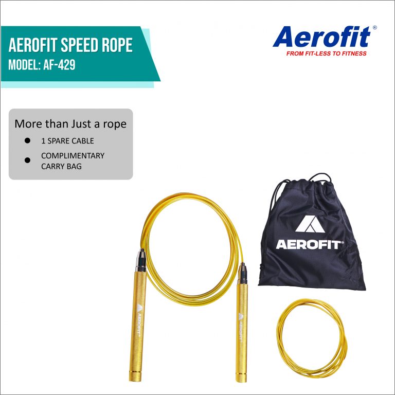 AF-429SJR Speed Jumping Rope – Yellow