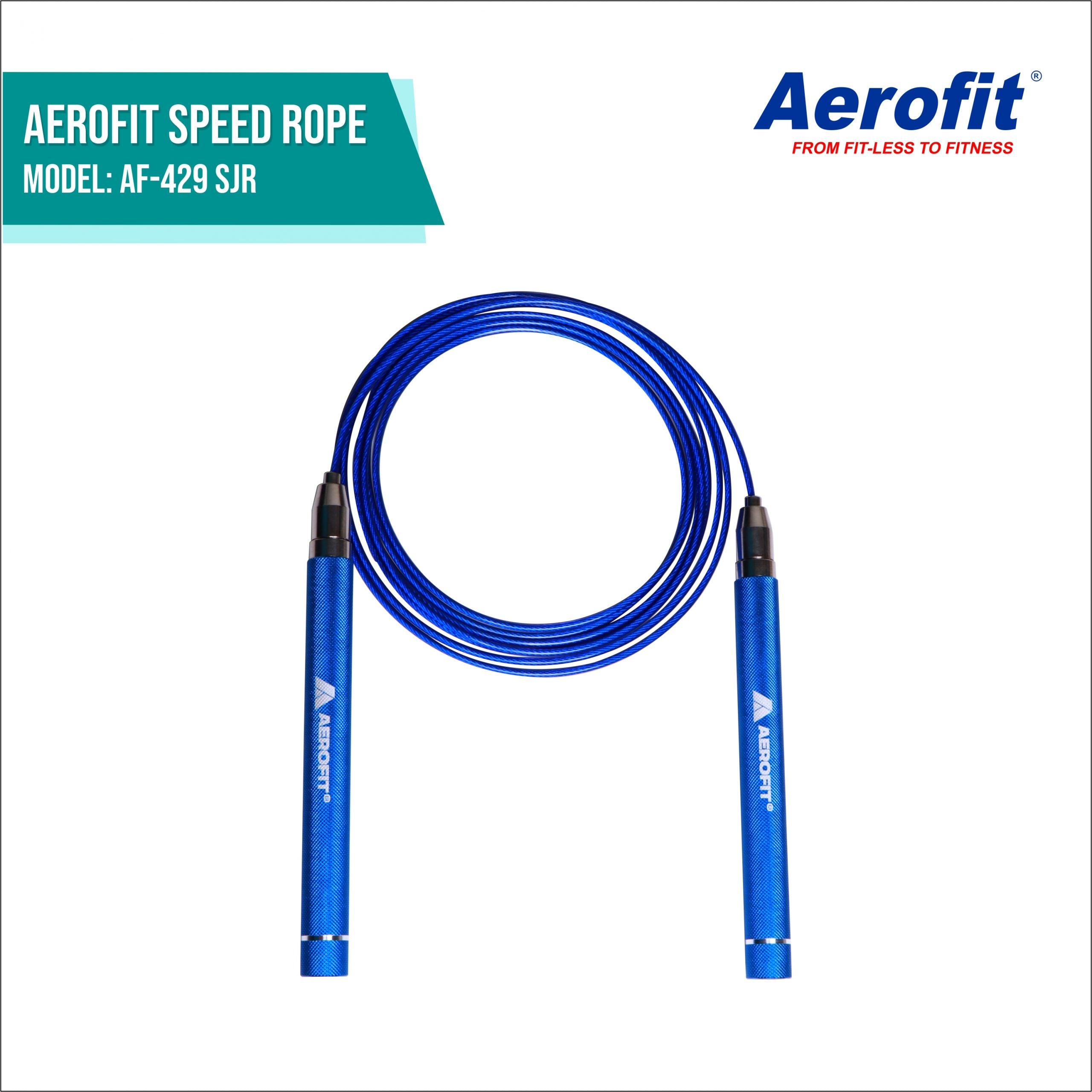 AF-429SJR Speed Jumping Rope – Blue