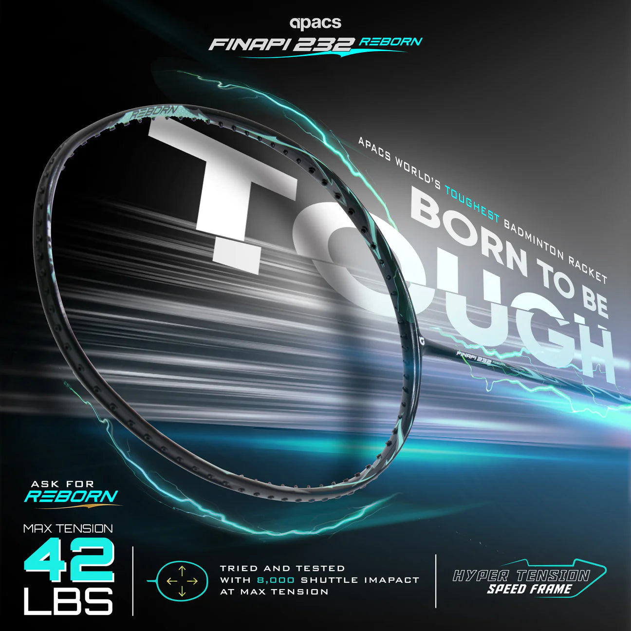 Apacs Finapi232 Reborn Badminton Racket