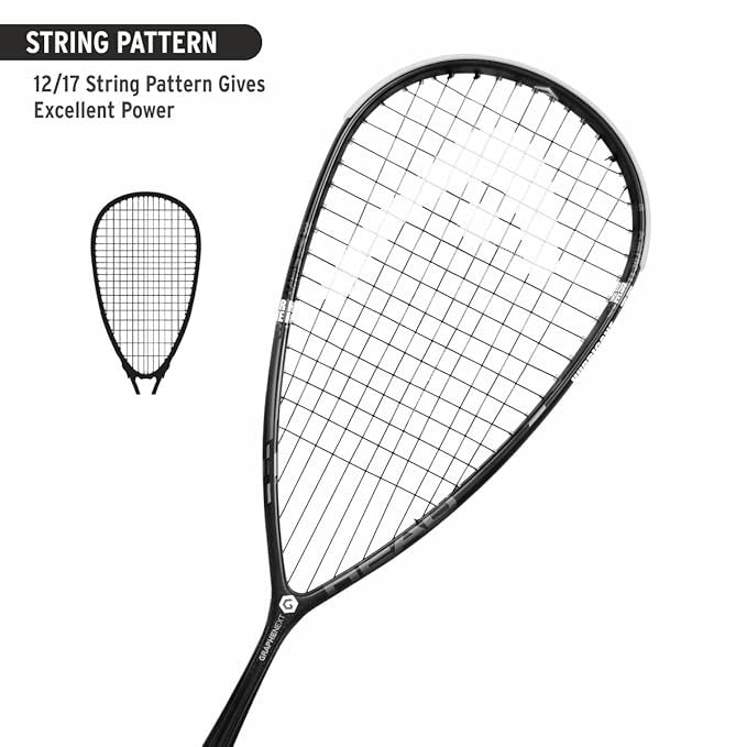 Head Graphene XT Hurricane 123 Squash Racket