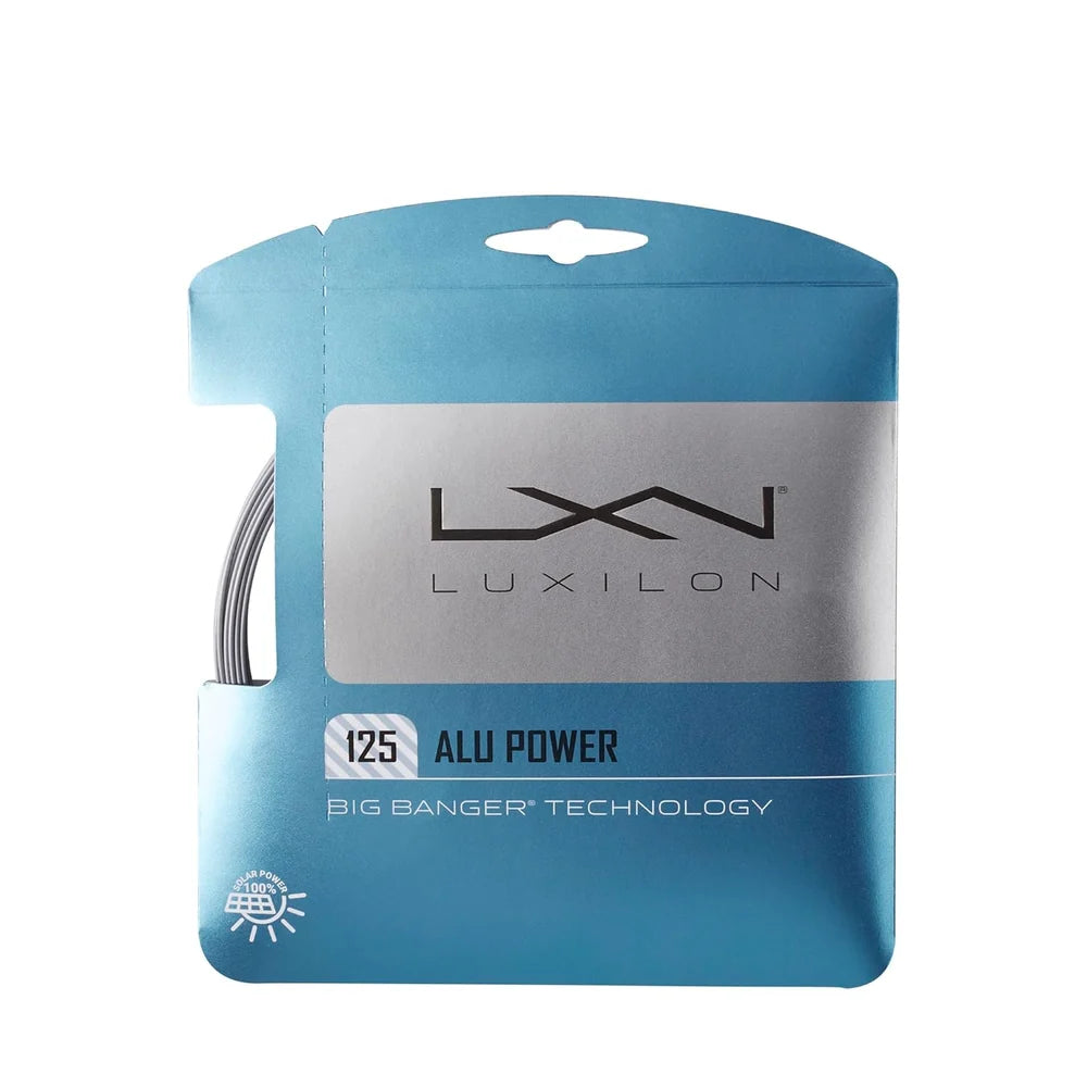Luxilon ALU Power 125 Tennis String Silver