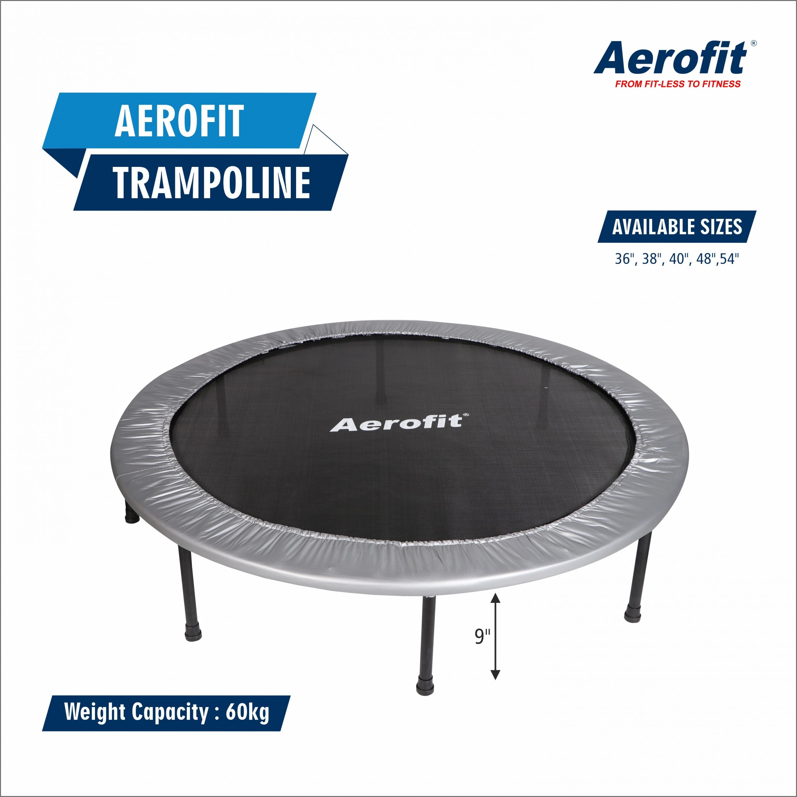 Aerofit Non-Foldable Trampoline