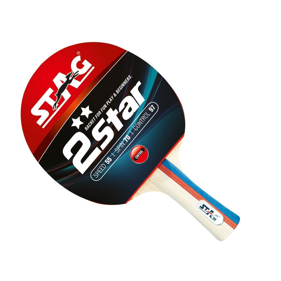 Stag Table Tennis Bat 2 Star