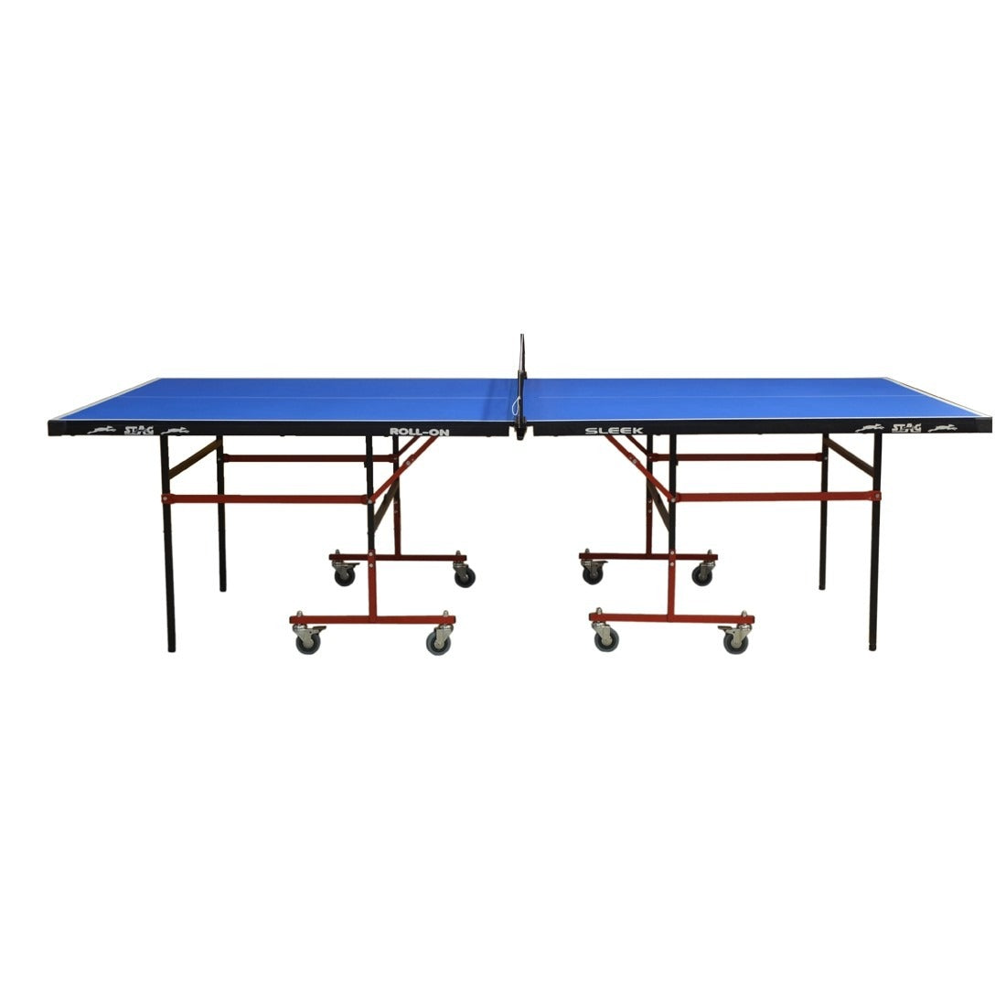 Stag Table Tennis Table Sleek Model, 16mm Thickness, With wheels