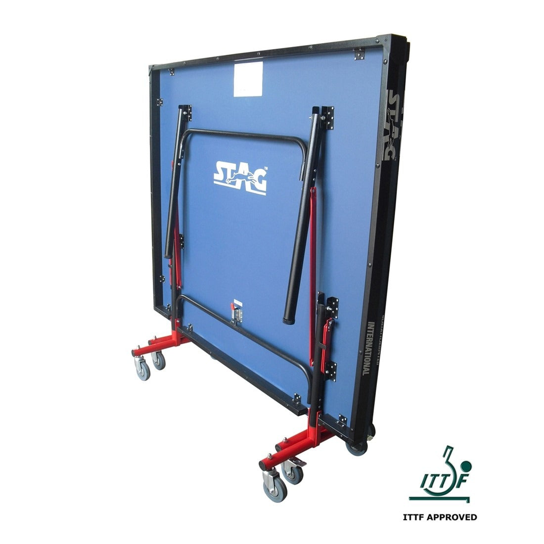 Stag Table Tennis Table  International Model, 25 mm Thickness, With wheels