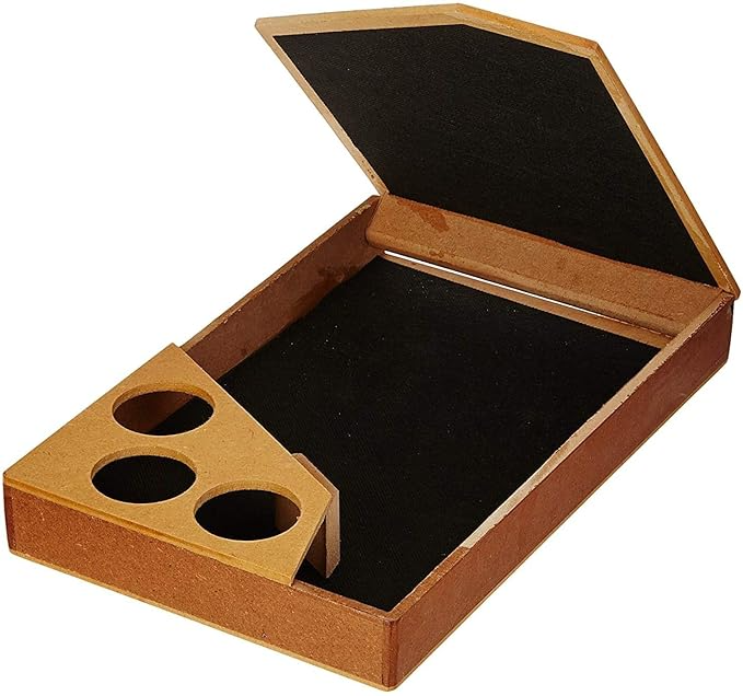 Table Tennis Bat Wooden Box Stag