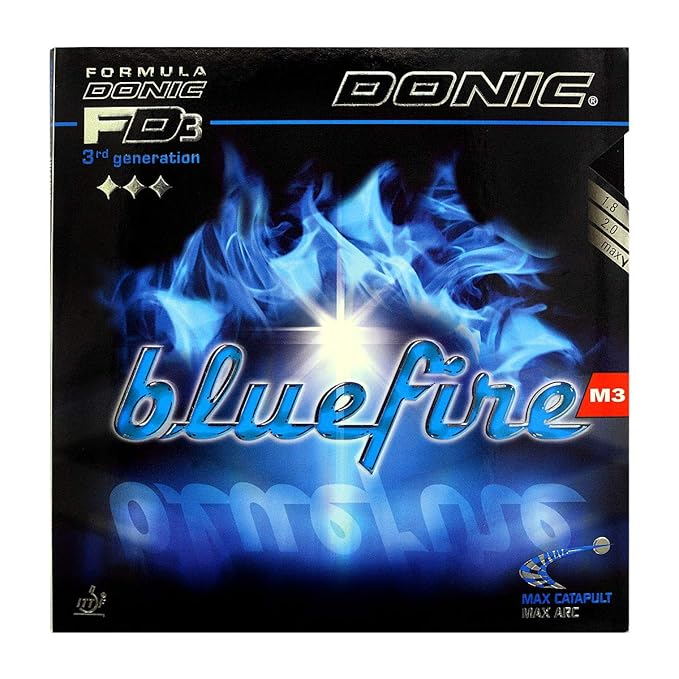 Table Tennis Rubber Donic Blue Fire M3