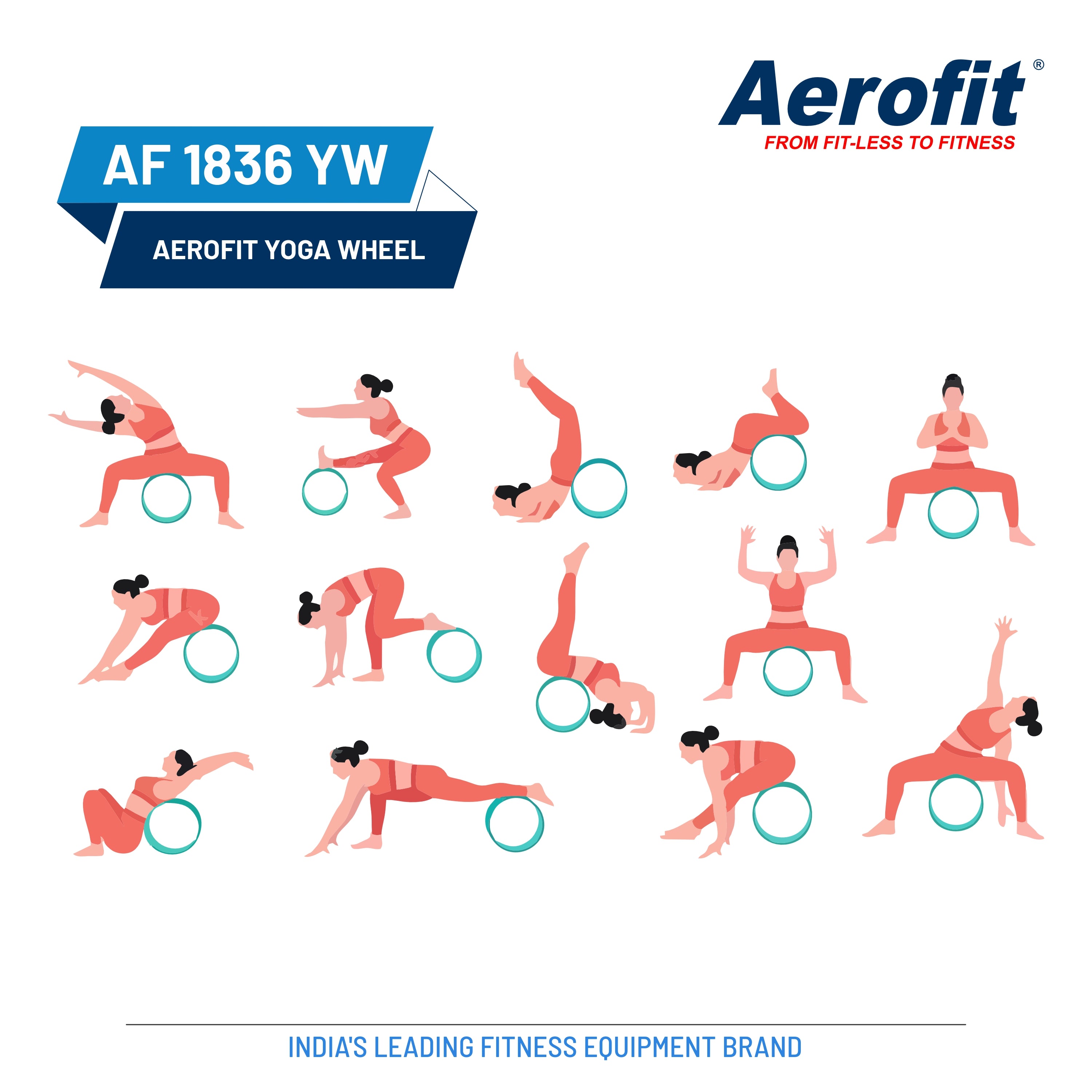 AF – 1836 YW Yoga Wheel