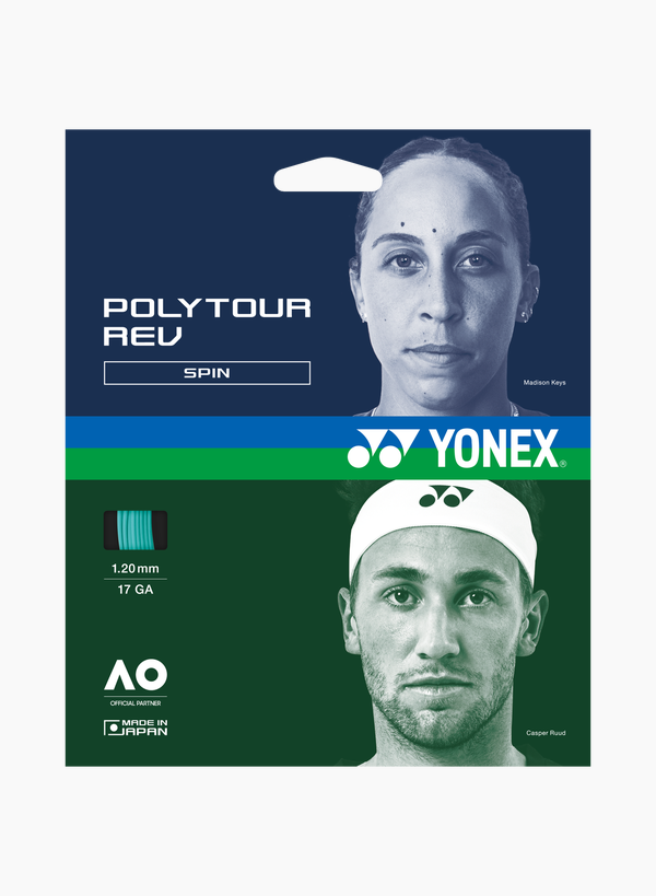 Tennis Gut Yonex Poly Tour REV 125 Tennis Rackets, Badminton Strings
