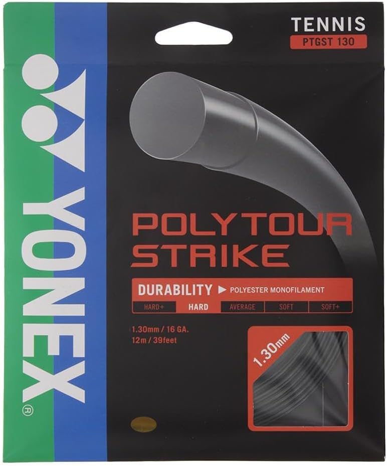 Yonex poly tour strike tennis string with durability