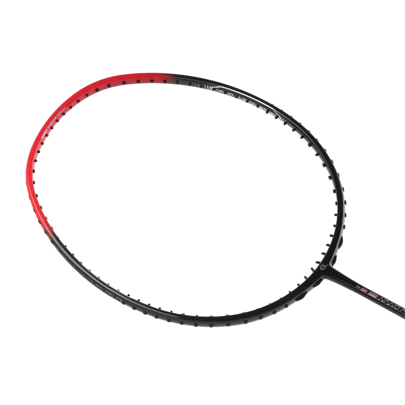 Apacs Nano Fusion 722 badminton racket with isometric head shape