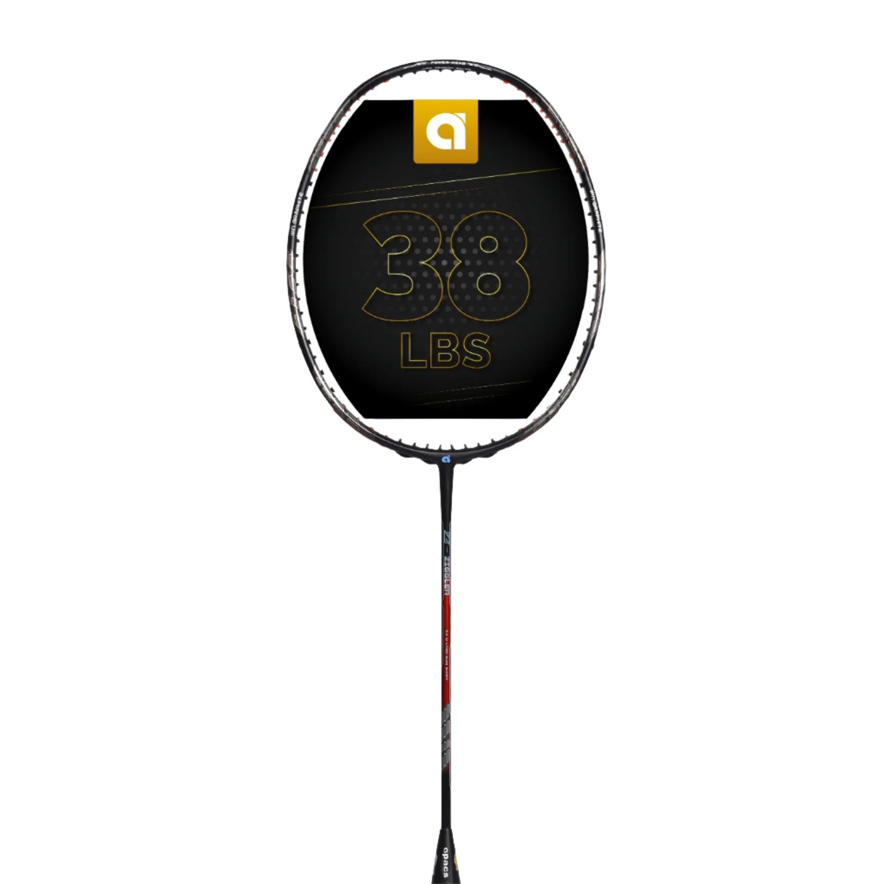 Apacs Z Ziggler badminton racket with high tension graphite frame