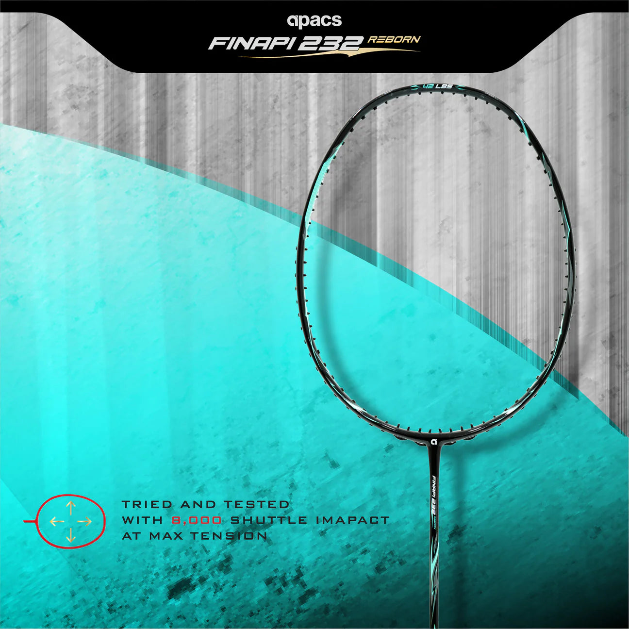 Apacs Finapi232 Reborn Badminton Racket