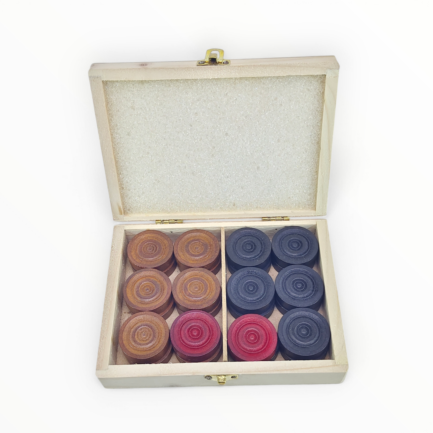 Ashwin Master Piece Carrom Coins premium quality for professional carrom players