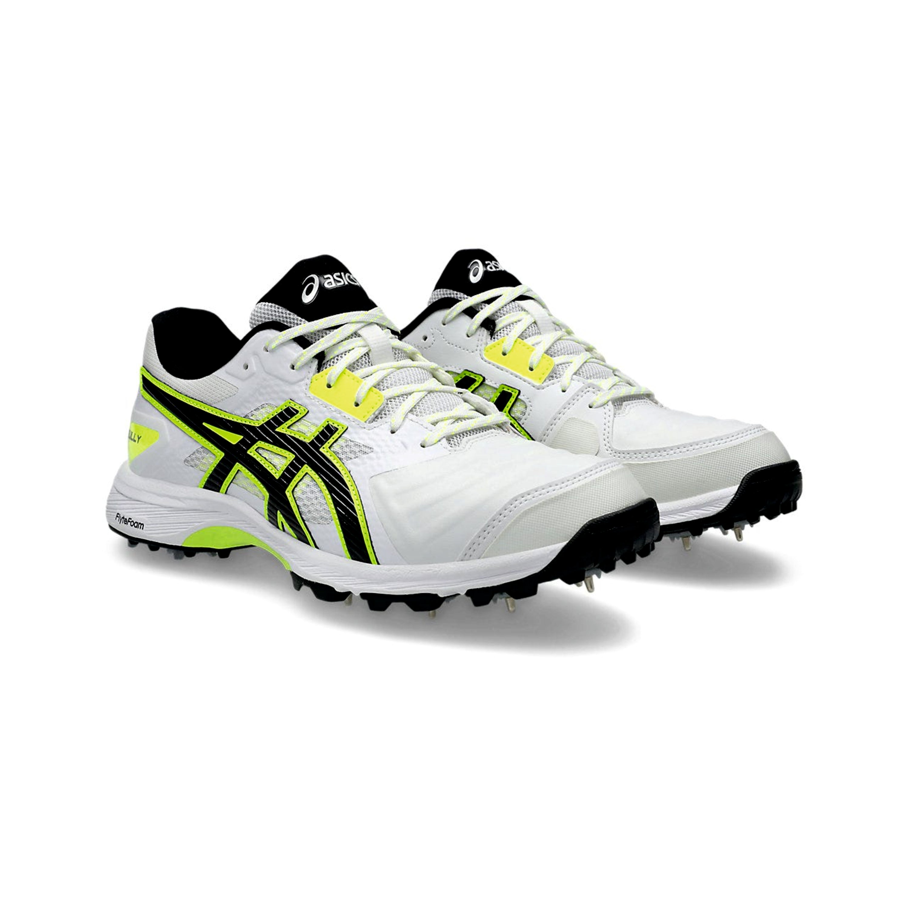 ASICS cricket shoes featuring GEL cushioning technology