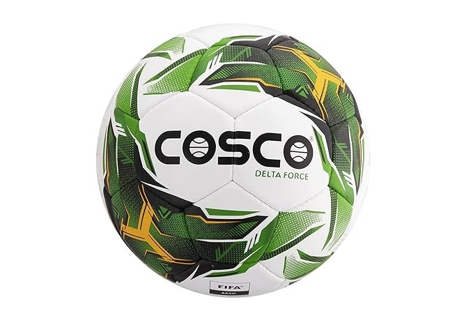 Cosco Delta Force football size 5 premium PU match ball front view