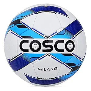 Cosco Milano football size 5 premium PU match ball front view
