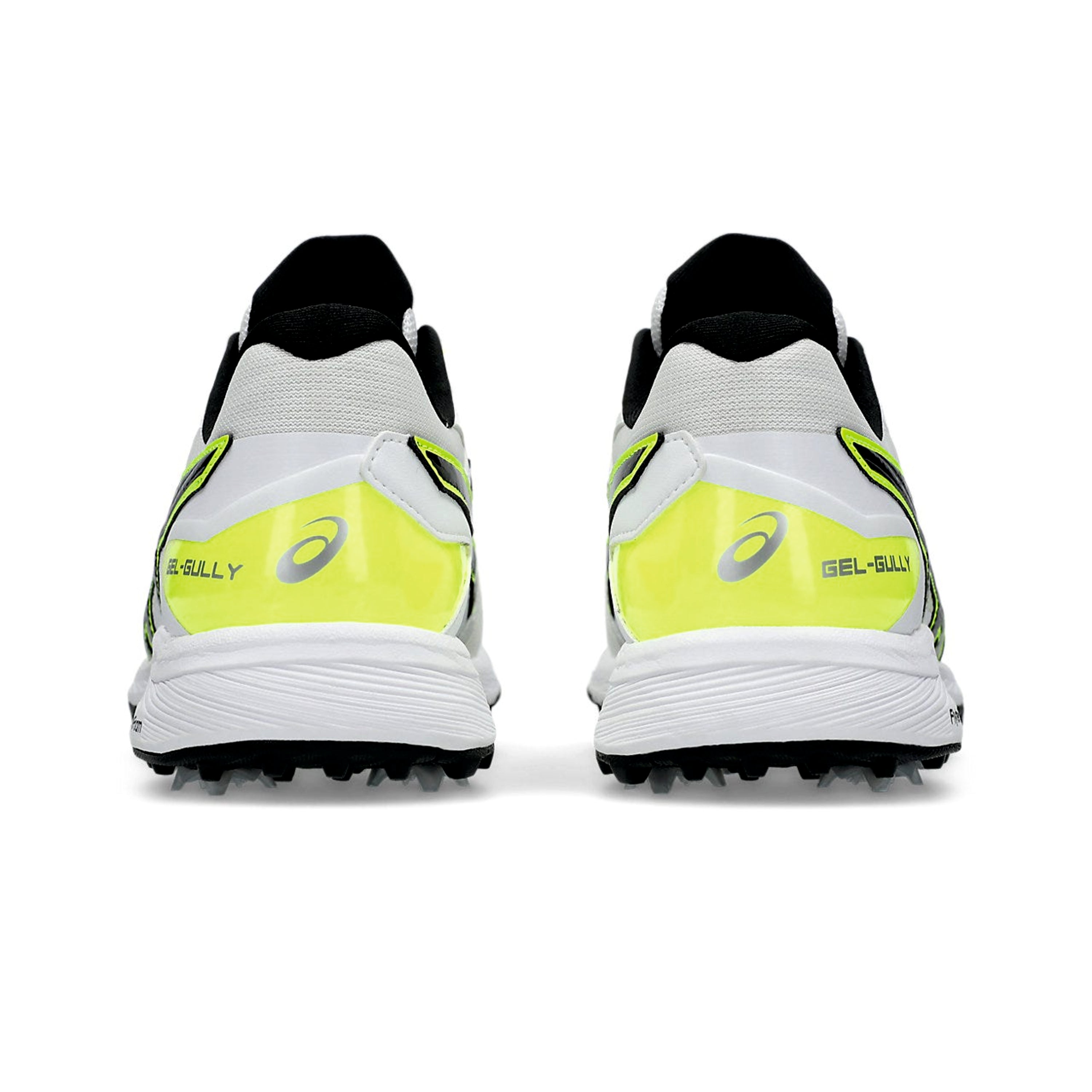 Cricket spike footwear with synthetic leather upper design