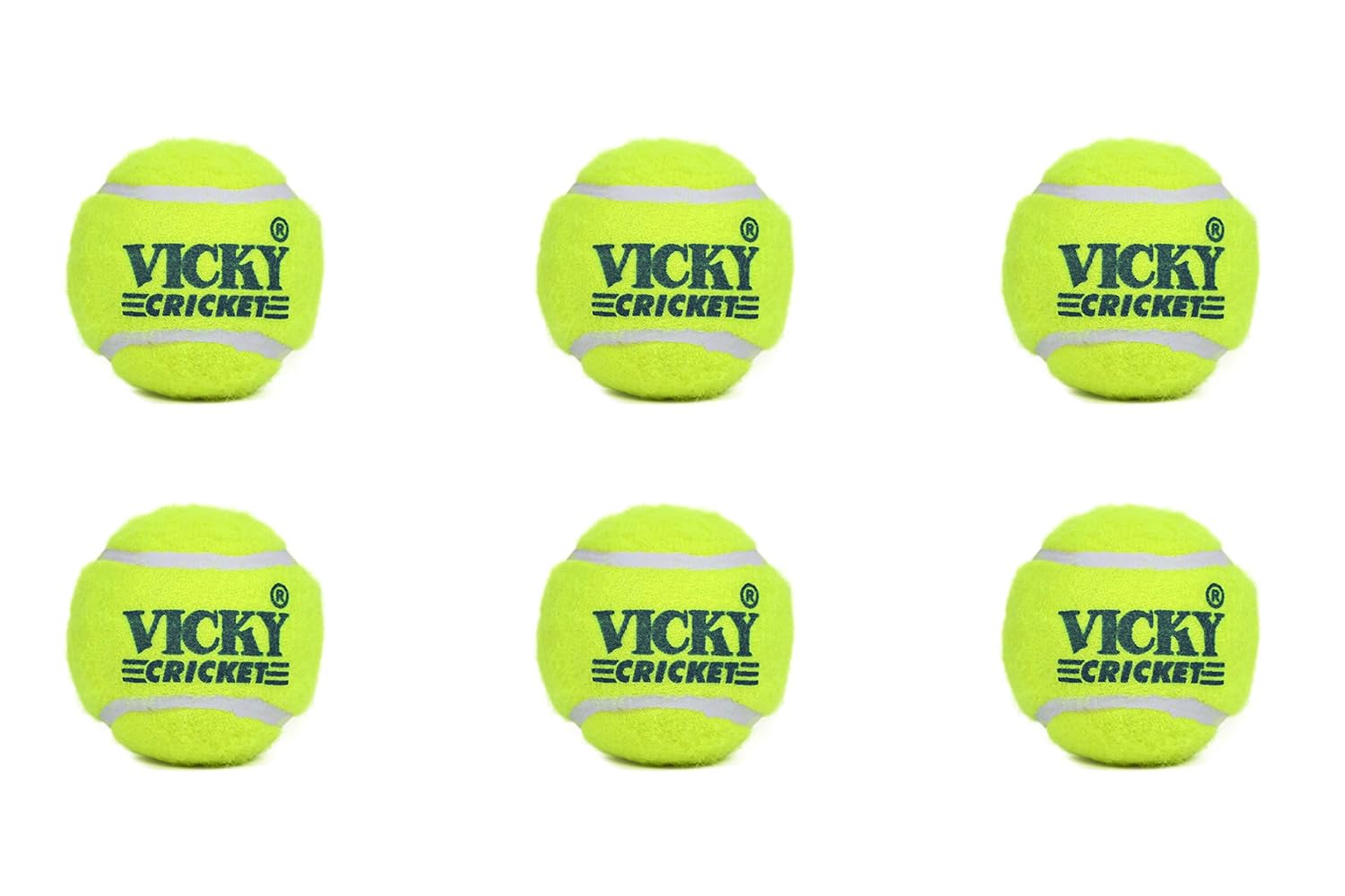 Cricket tennis ball Vicky suitable for tennis-ball cricket games