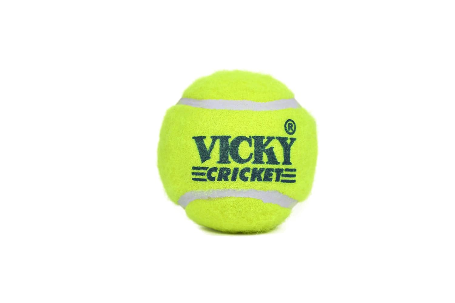 A yellow cricket ball withCricket Tennis Ball Vicky for practice and recreational cricket