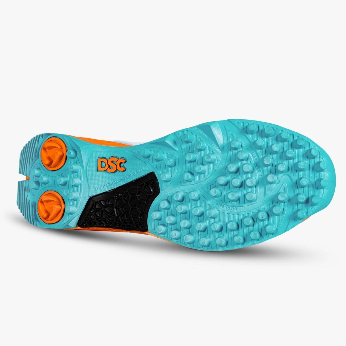 Durable DSC Jaffa 22 cricket shoes with cushioned sole