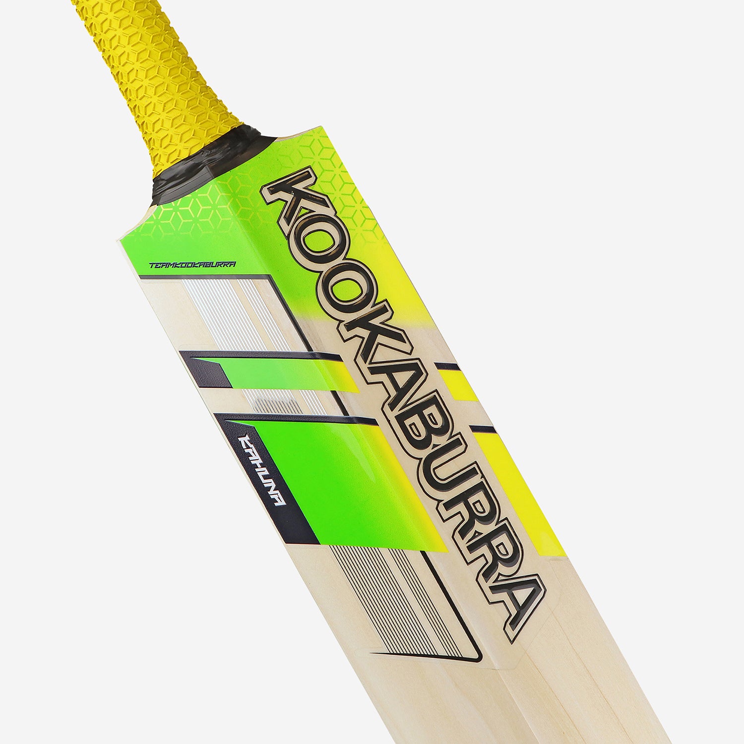 Shoulder and splice area of the Kookaburra Kahuna Pro 5.0 cricket bat