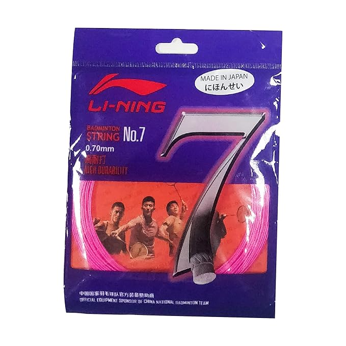 Li-Ning No.1 badminton strings for high repulsion and professional play