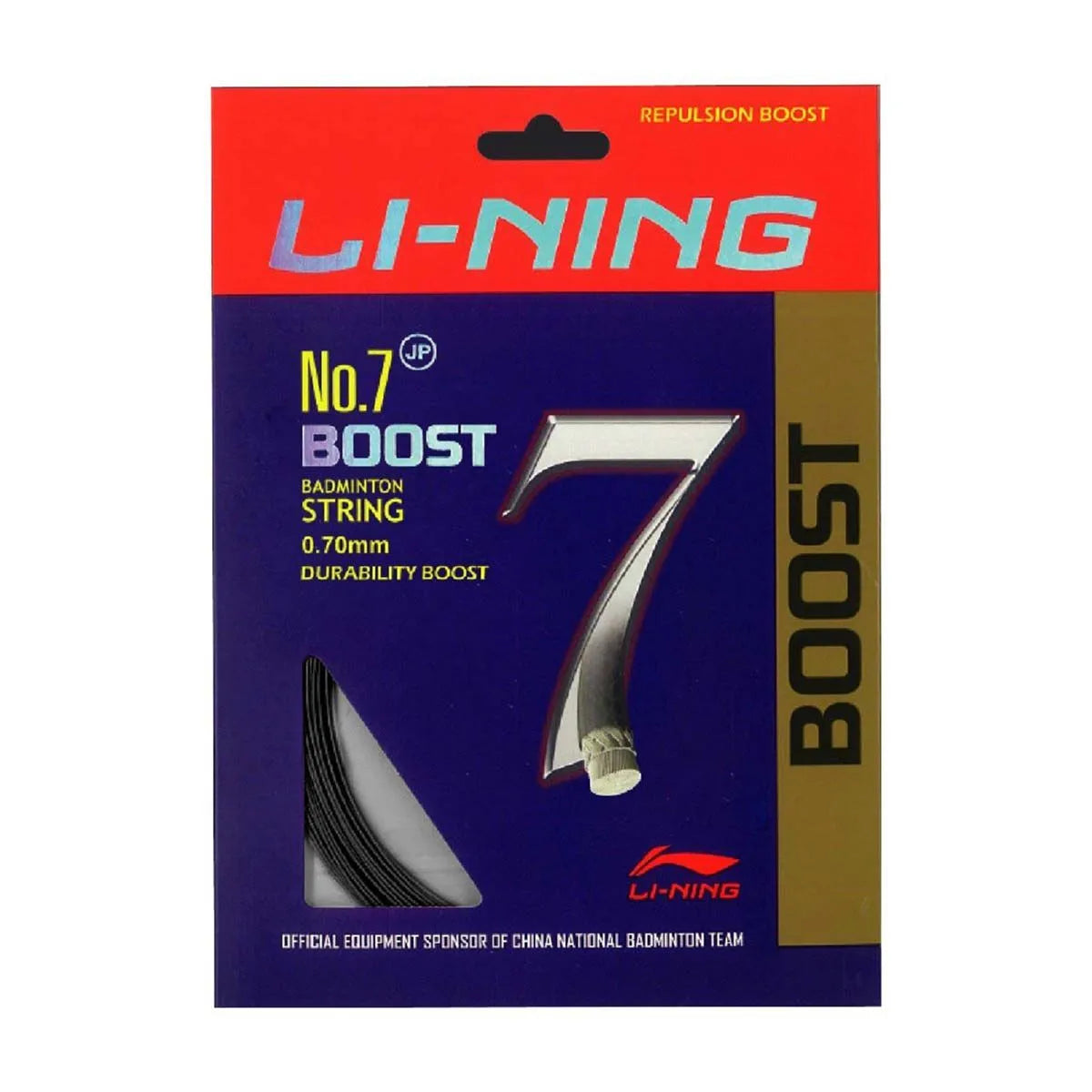 Li-Ning No.7 Boost badminton strings with multifilament construction