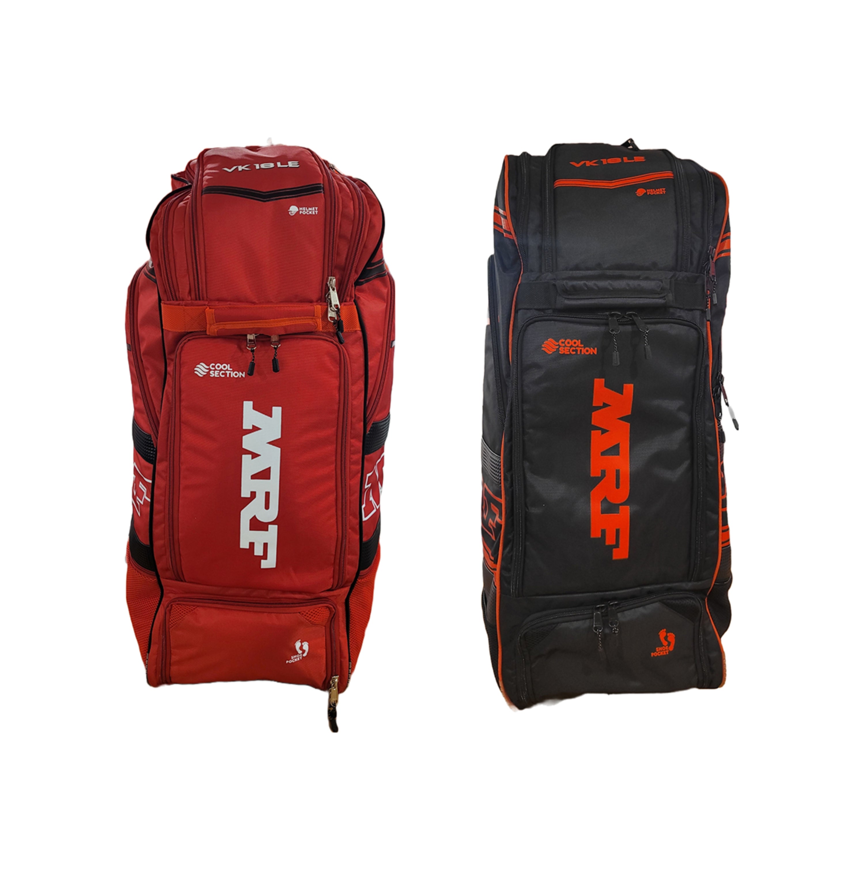 MRF VK18 Limited Edition cricket kit duffle bag for bats, pads and gear