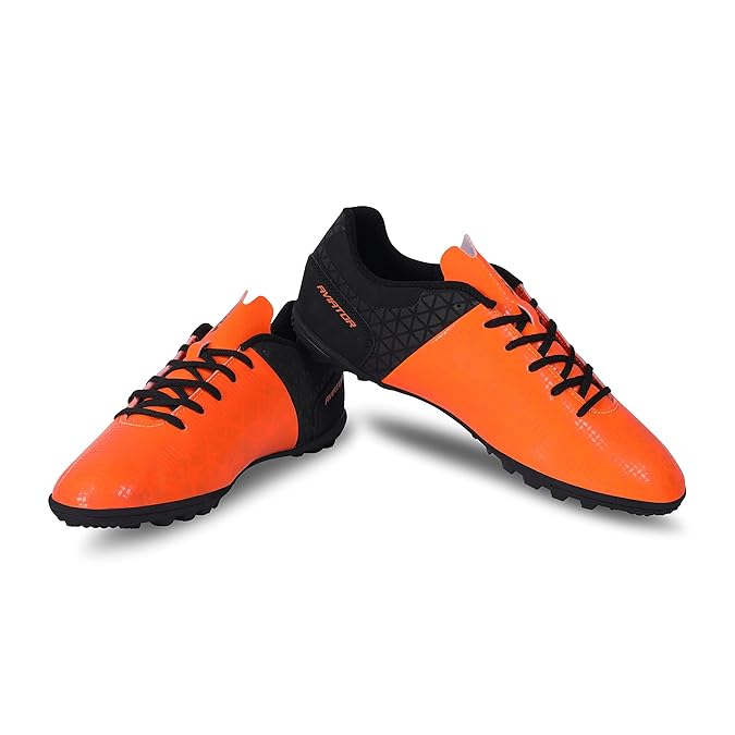Close-up of the lightweight upper on the Nivia Aviator 2.0 football boots