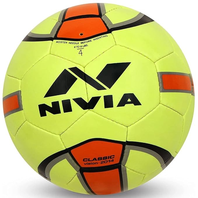 Nivia Classic size 5 football with great grip and true flight for training