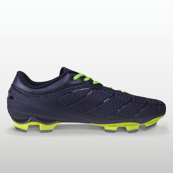 Pair of Nivia Dominator 2.0 football shoes, side view