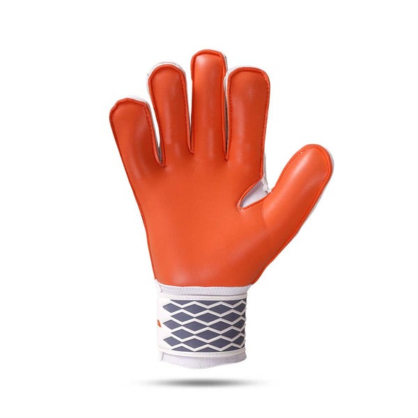 Close-up of the finger protection spines on the Nivia Finger Saver goalkeeper gloves