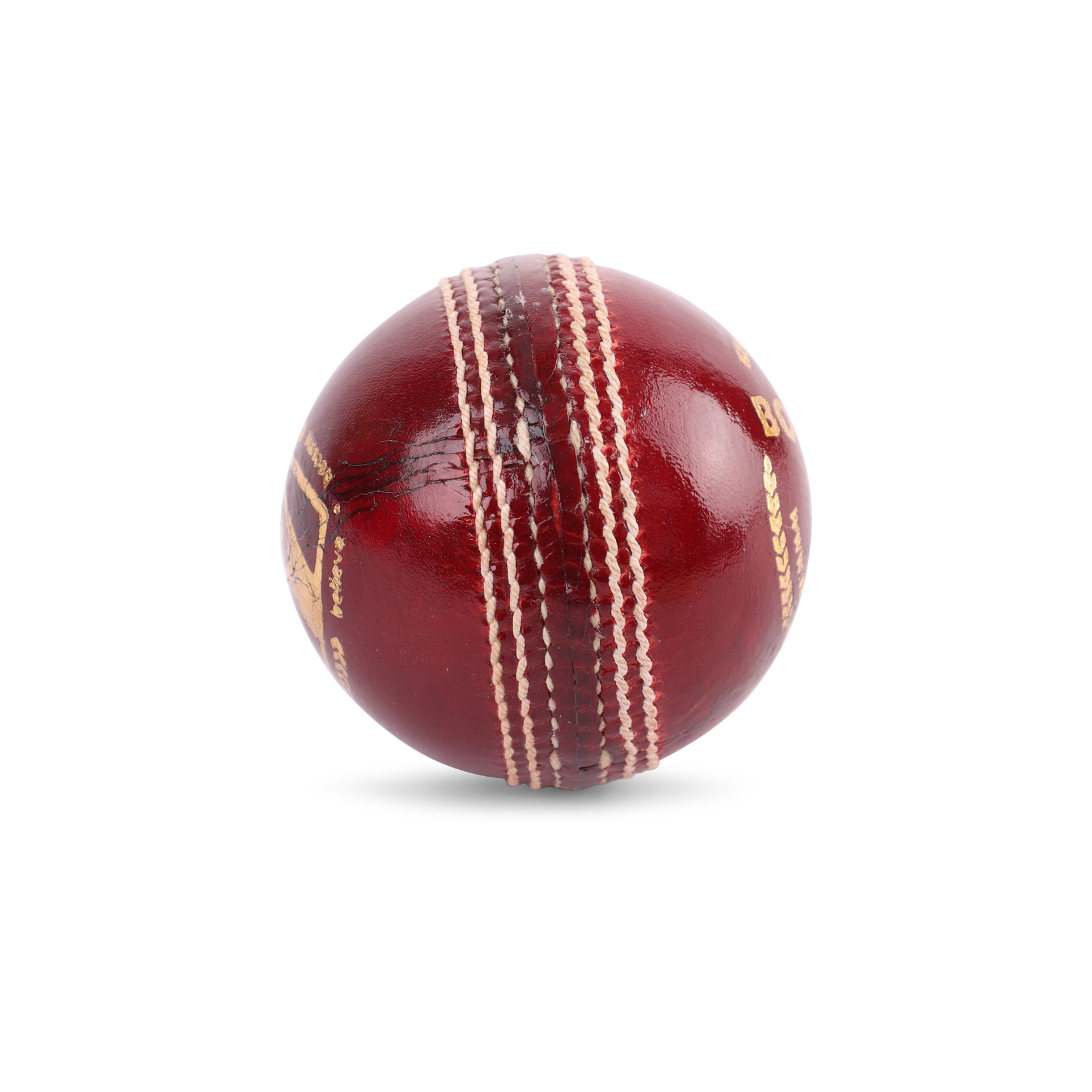 SG Bouncer cricket ball red finish for match play