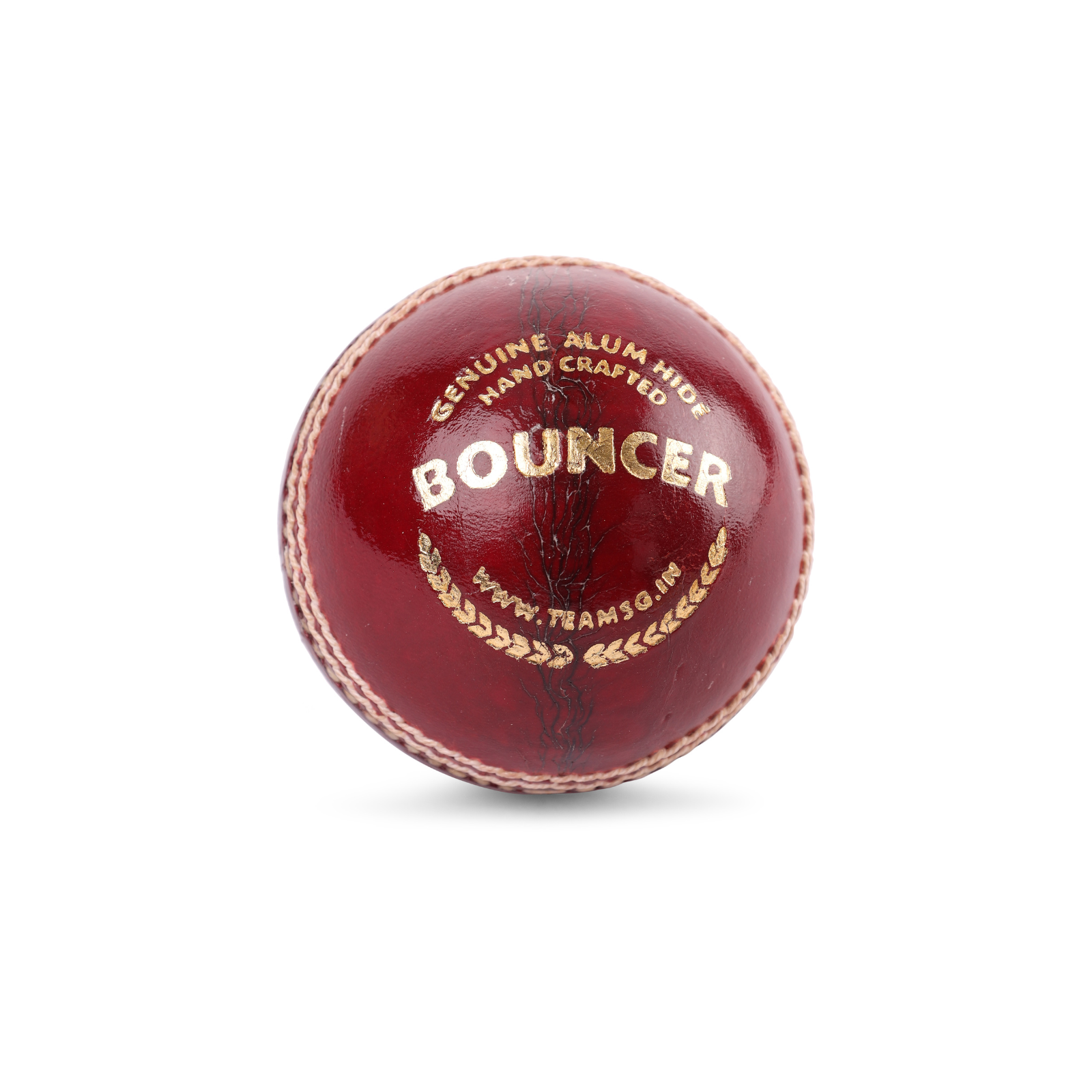 SG Bouncer red ball designed for cricket training sessions