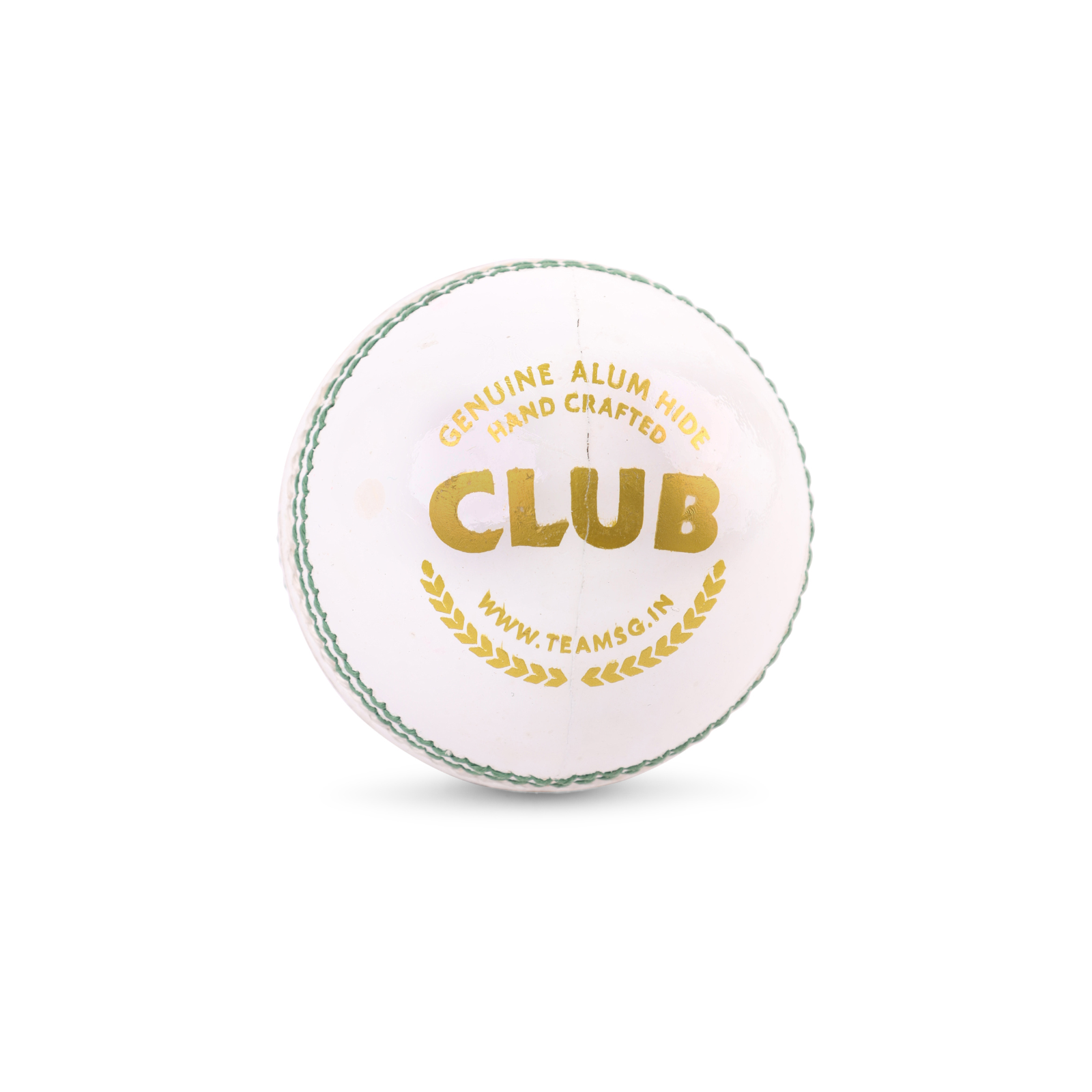 SG Club White Cricket Ball for cricket practice and matches