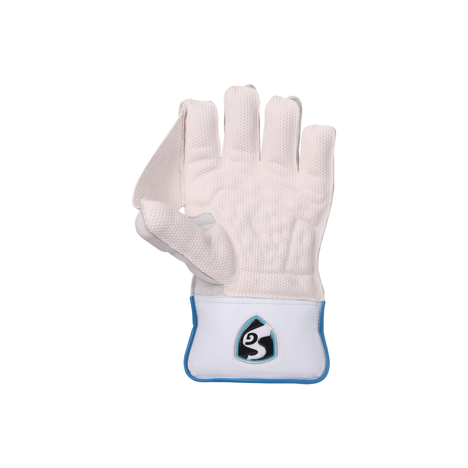 Palm detail of the SG League wicket keeping gloves built for strong grip