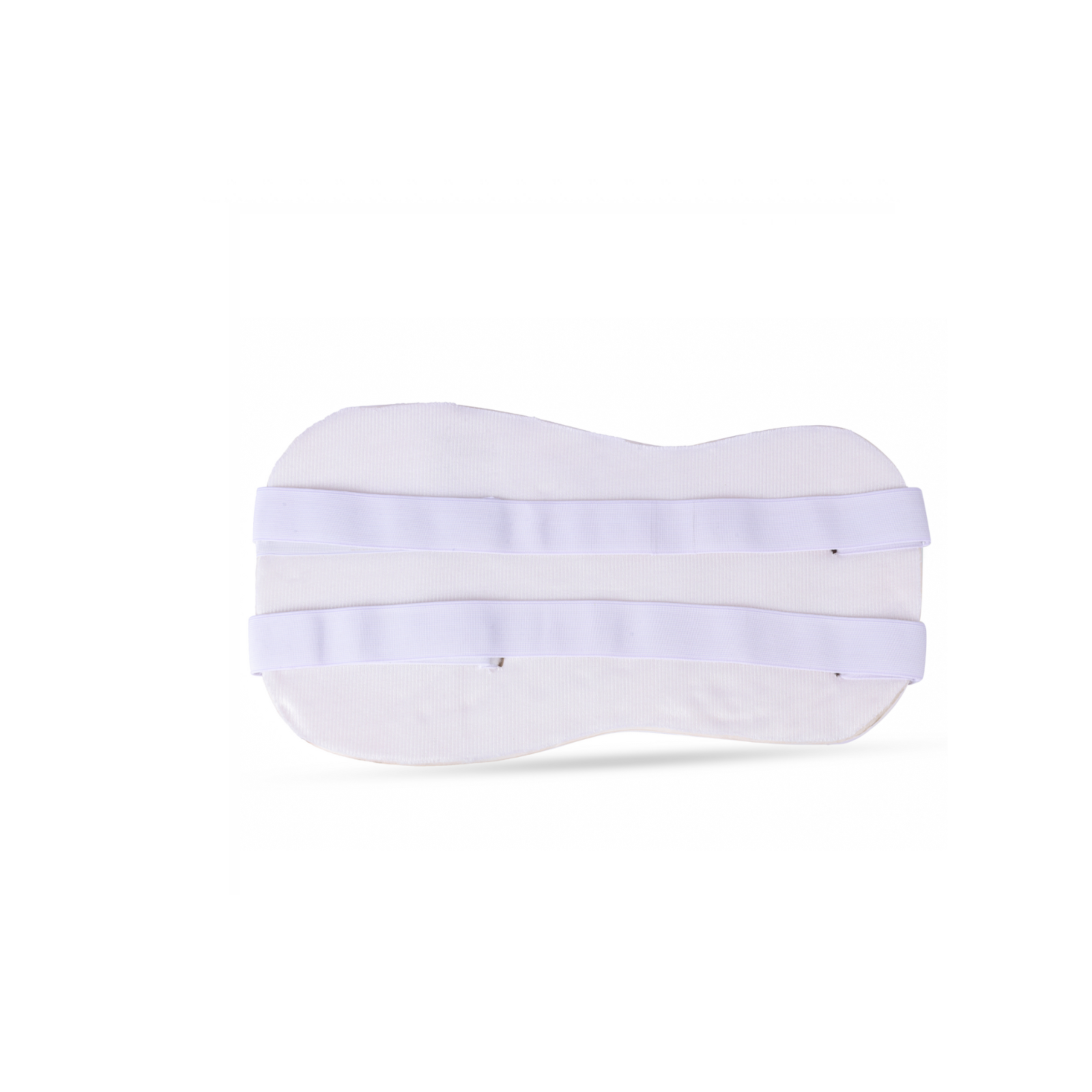 Inside of the SG Proflex chest guard showing high-density foam padding