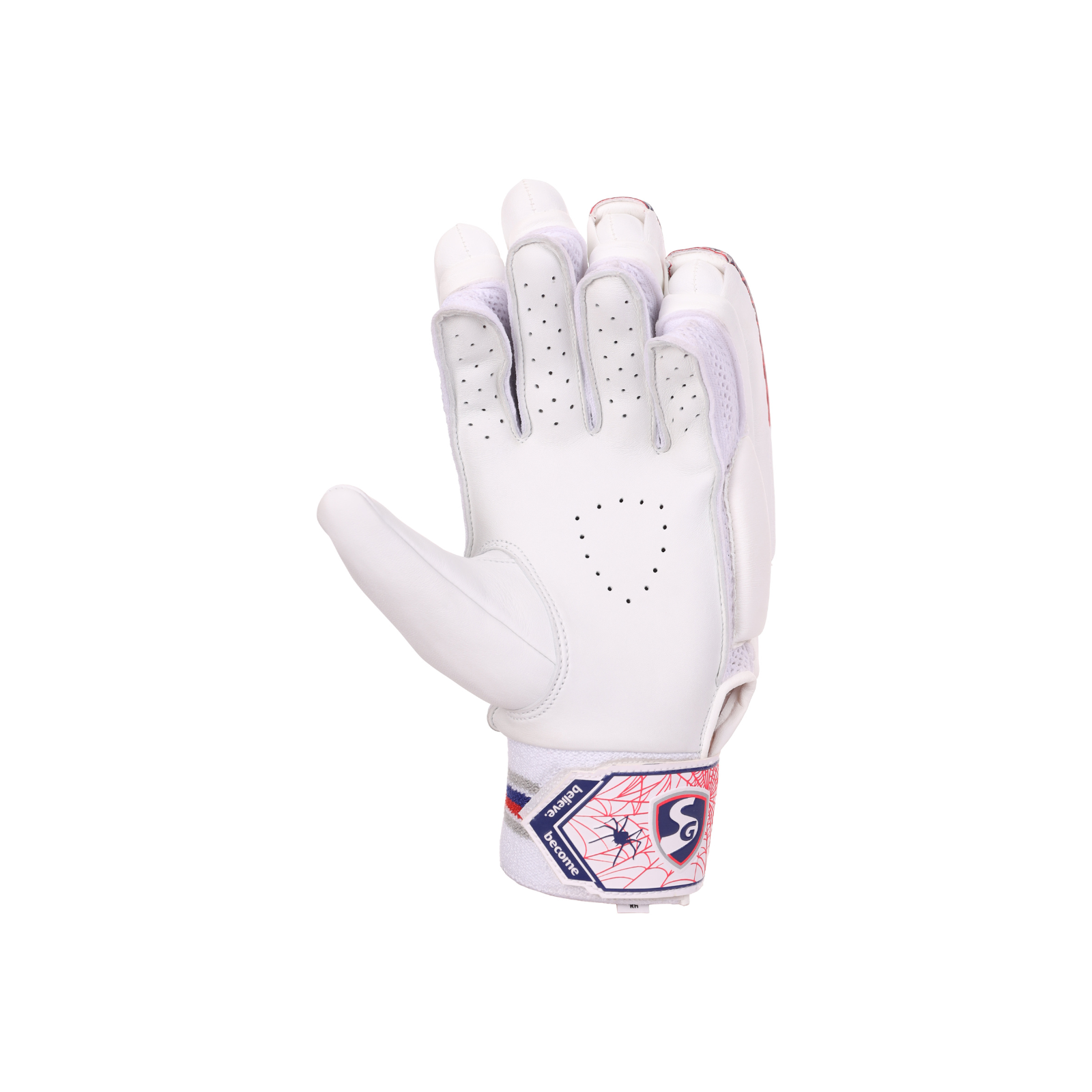 Finger protection detail of the SG RP 17 batting gloves
