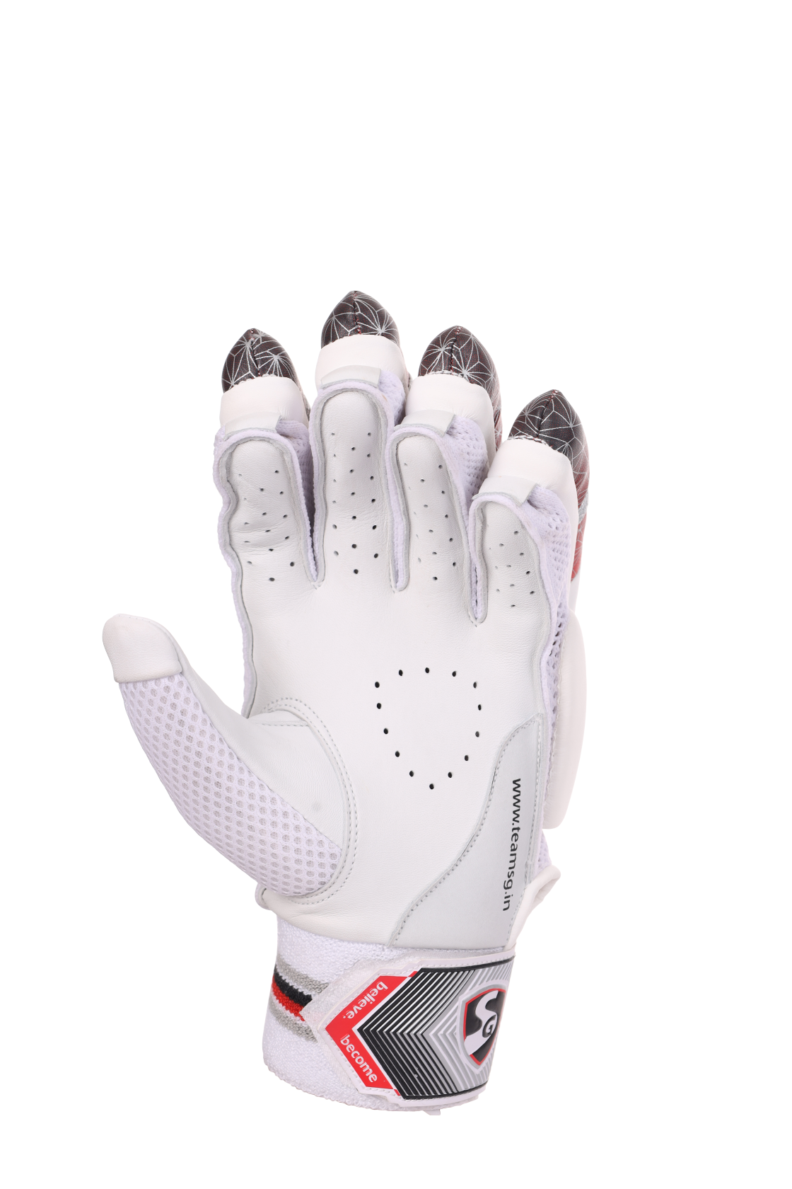 Thumb guard detail on the SG Test cricket gloves