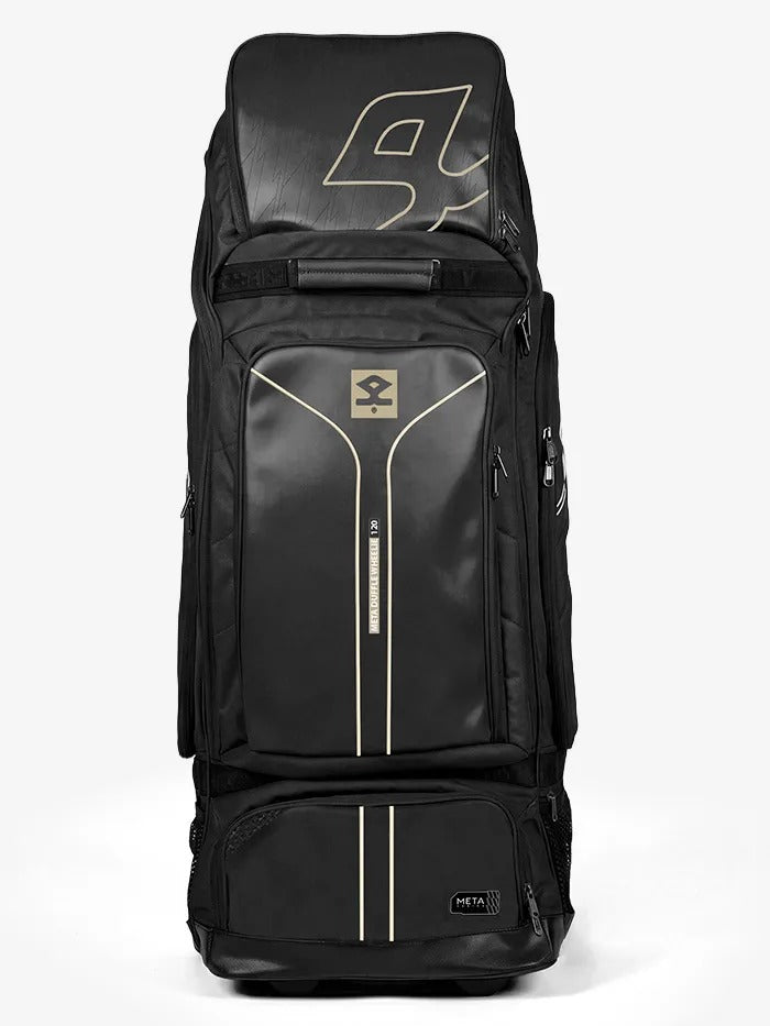 Shrey Meta VR duffle wheelie 120 cricket kit bag with wheels and carry handle