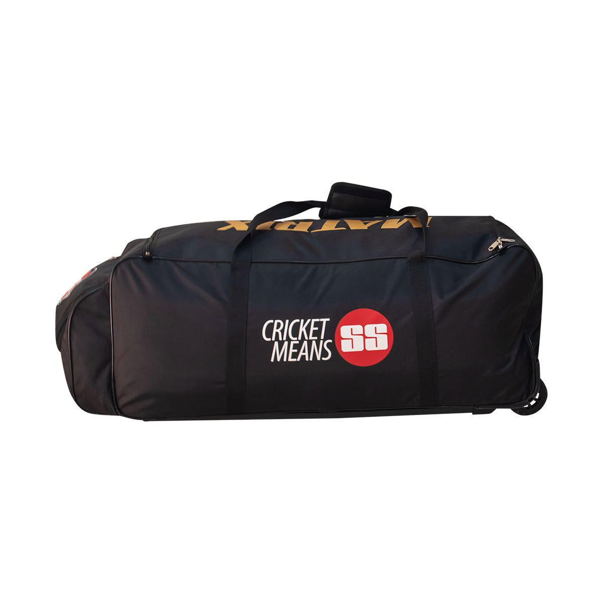 Open SS Matrix cricket kit bag showing main compartment